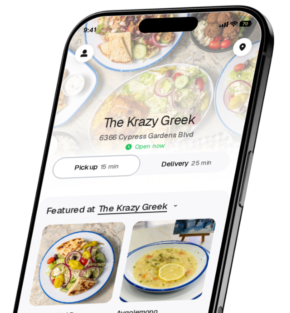 The Krazy Greek app preview